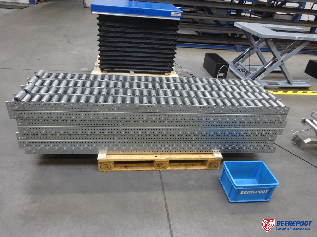 Rollenbanen, zwaartekracht